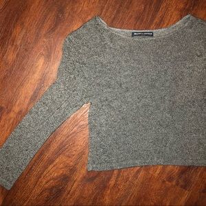 Brandy Melville Long Sleeve Crop Sweater